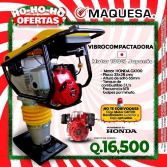 VIBROCOMPACTADORA MOTOR HONDA