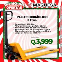 PALLETS HIDRAULICO DE 3 TONELADAAS