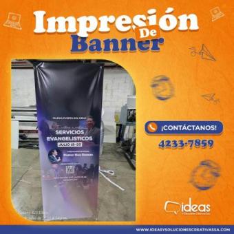 ¡¡IMPRESION DE BANNER!!