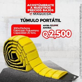 TUMULO PORTATIL DE 3 MTS EN OFERTA DE AÑO NUEVO 
