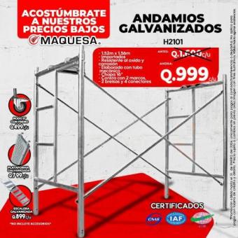 ANDAMIOS GALVANIZADOS