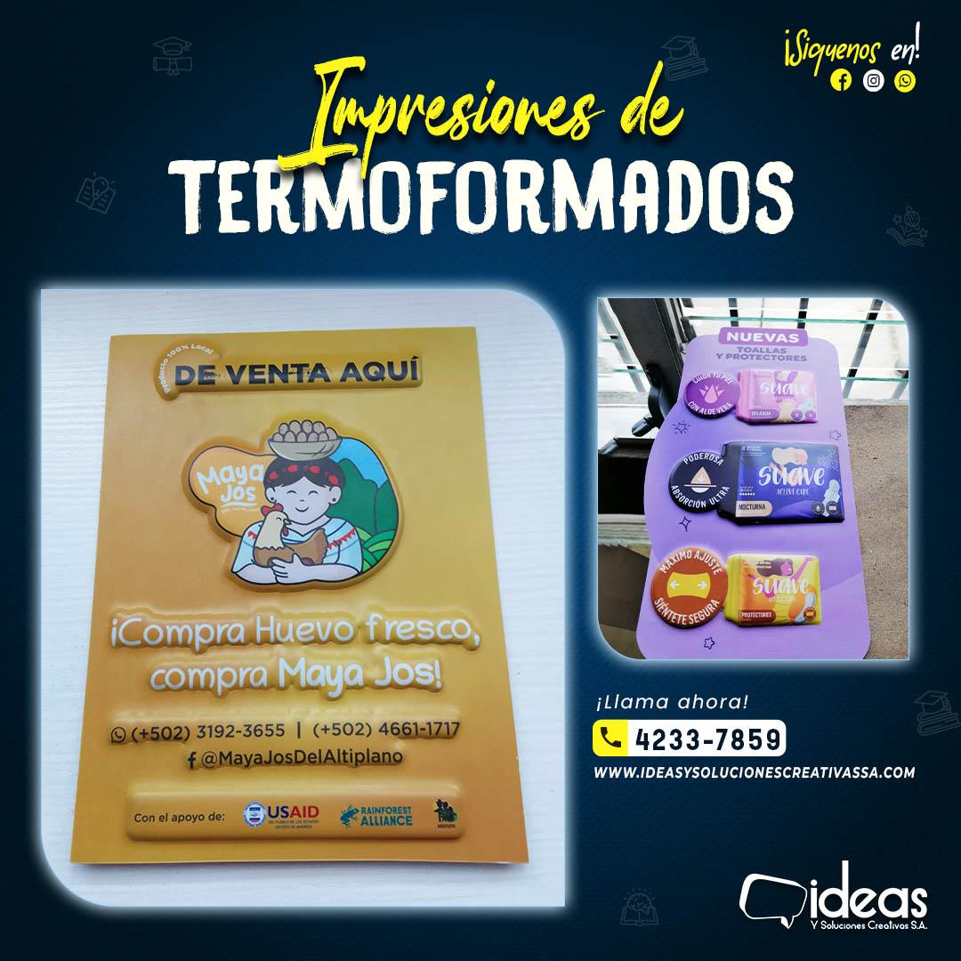 IMPRESION DE TERMOFORMADOS