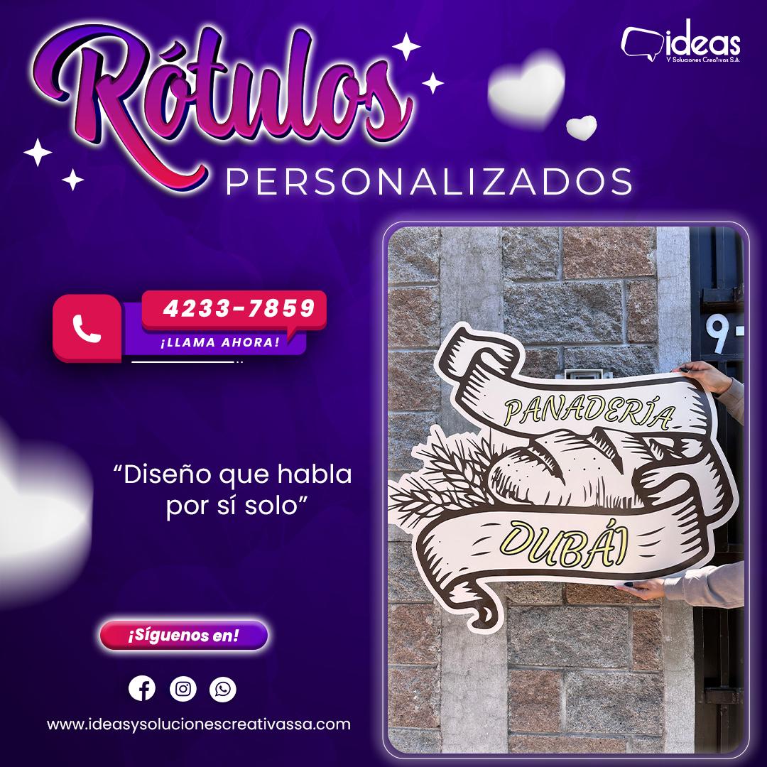 ROTULOS PERSONALIZADOS