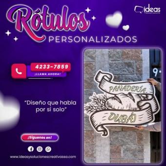 ROTULOS PERSONALIZADOS