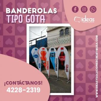 BANDEROLA TIPO GOTA