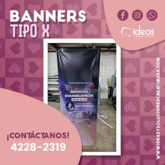 EXHIBIDOR BANNER X 