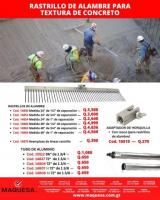 RASTRILLO PARA CONCRETO MARSHALLTOWN PARA LA CONSTRUCCION