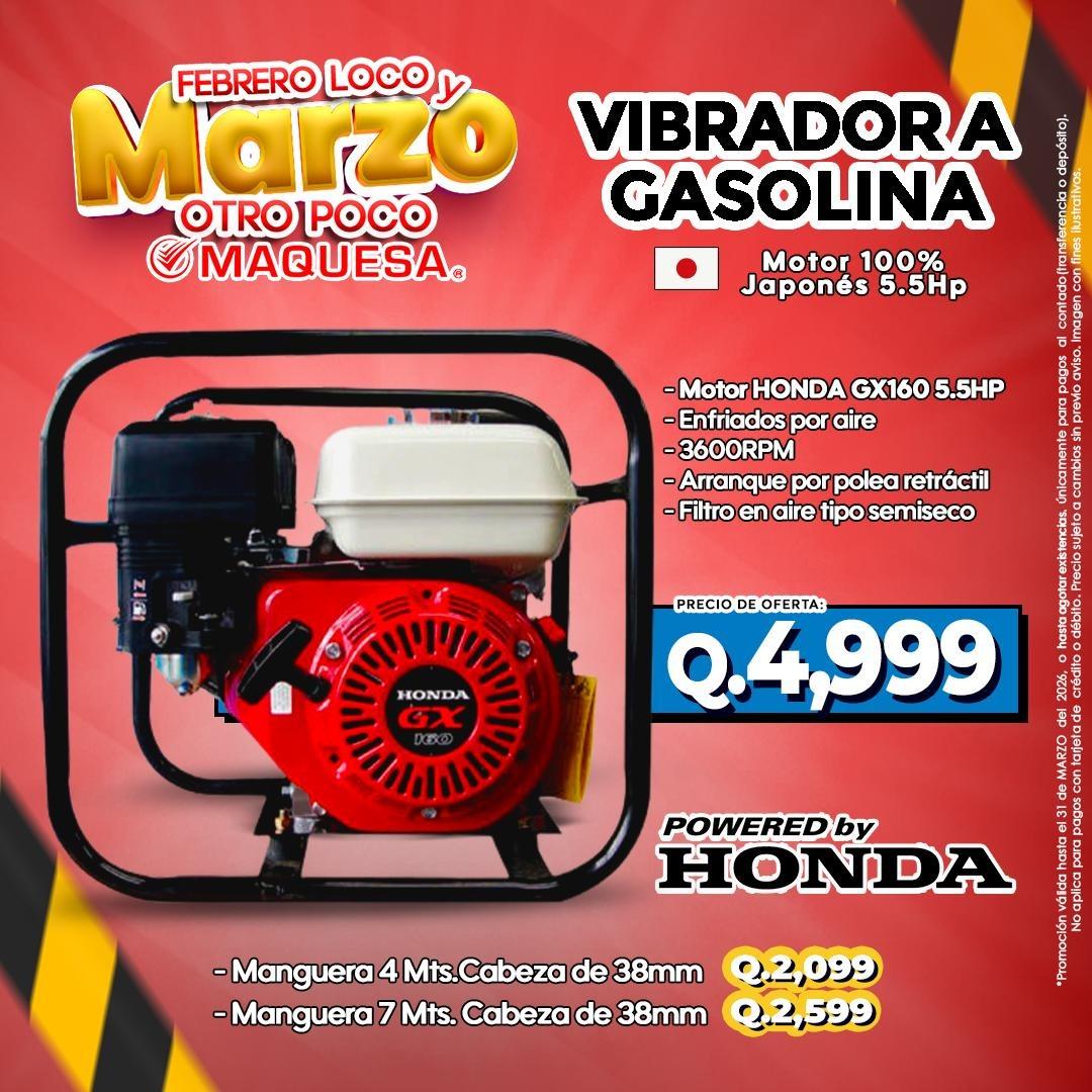 VIBRADORA A GASOLINA