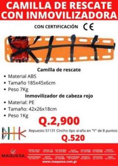 CAMILLA DE RESCATE 