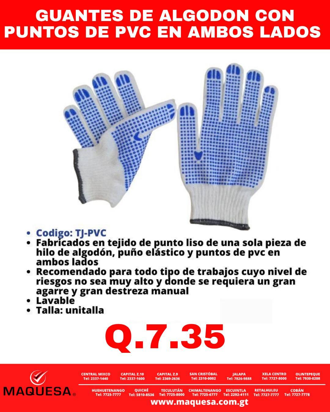 GUANTES DE ALGODÓN 