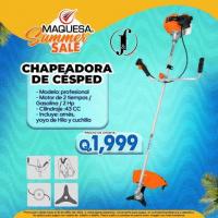 CHAPEADORA DE CÉSPED 