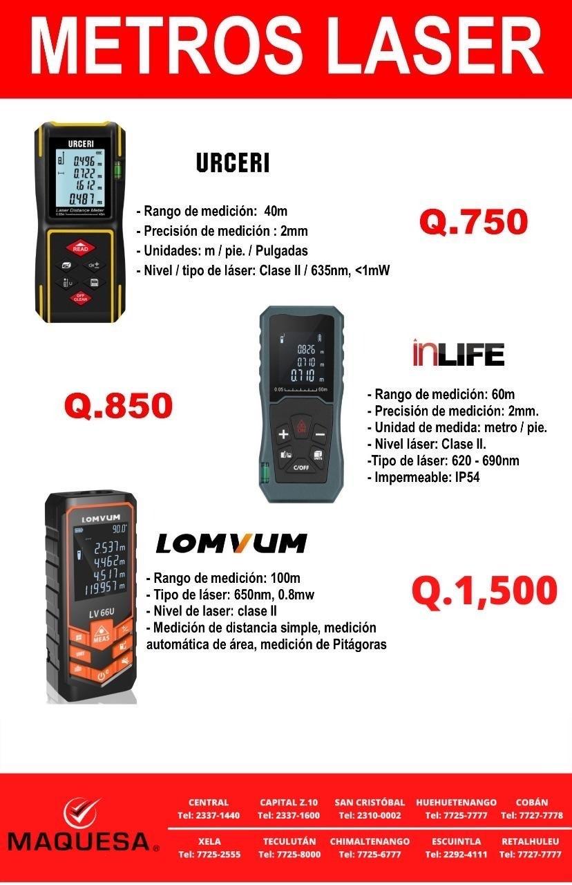 METRO LASER CERTIFICADOS EN MAQUESA HUEHUE 