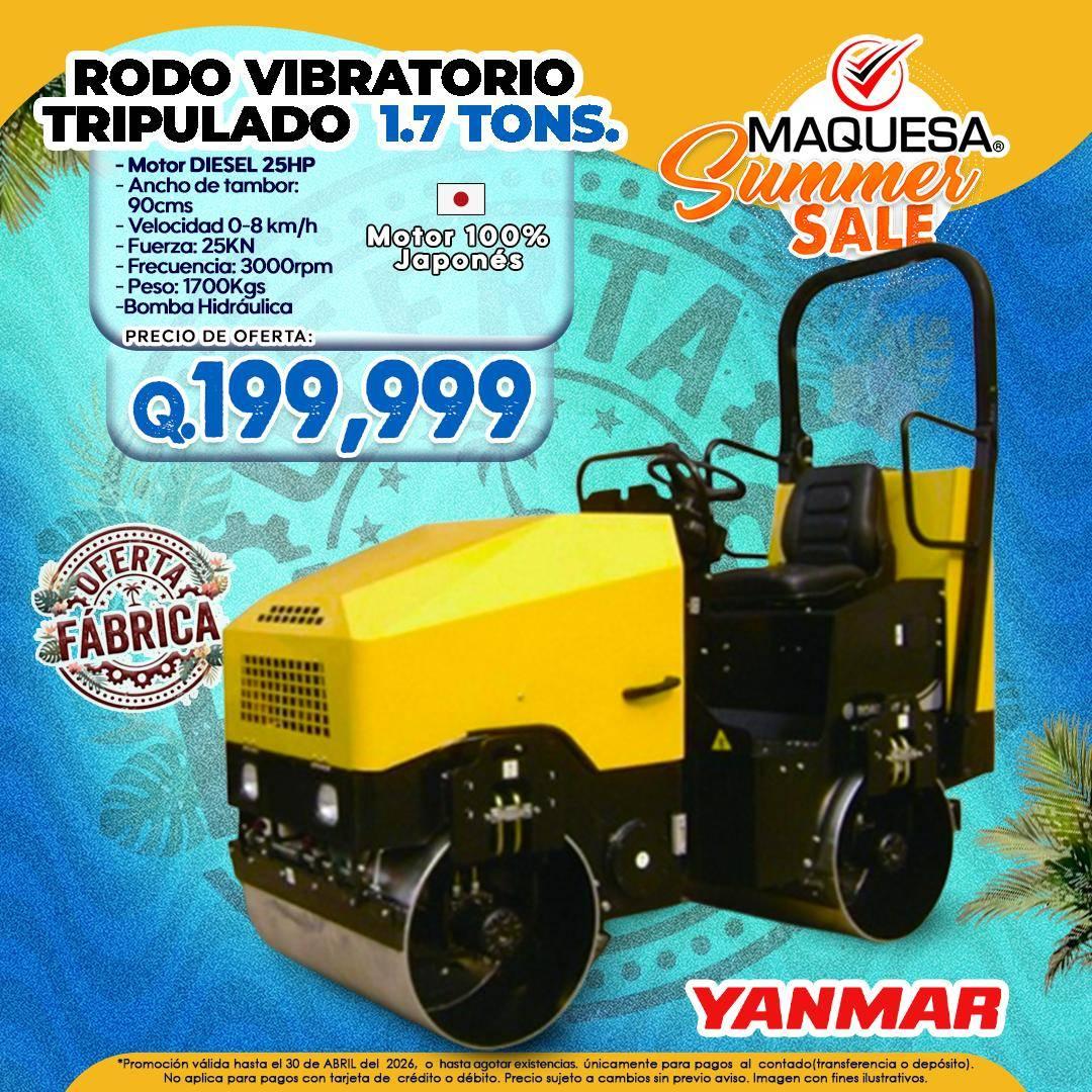 RODO TRIPULADO 1.7 TONS