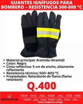 GUANTES IGNÍFUGOS