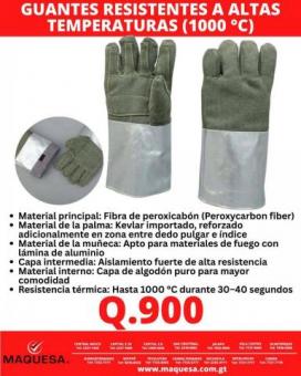 GUANTES ALTAS TEMPERATURAS