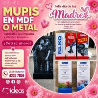MUPIS EN MDF O METAL
