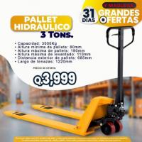 PALLET HIDRÁULICO 3 TONELADAS