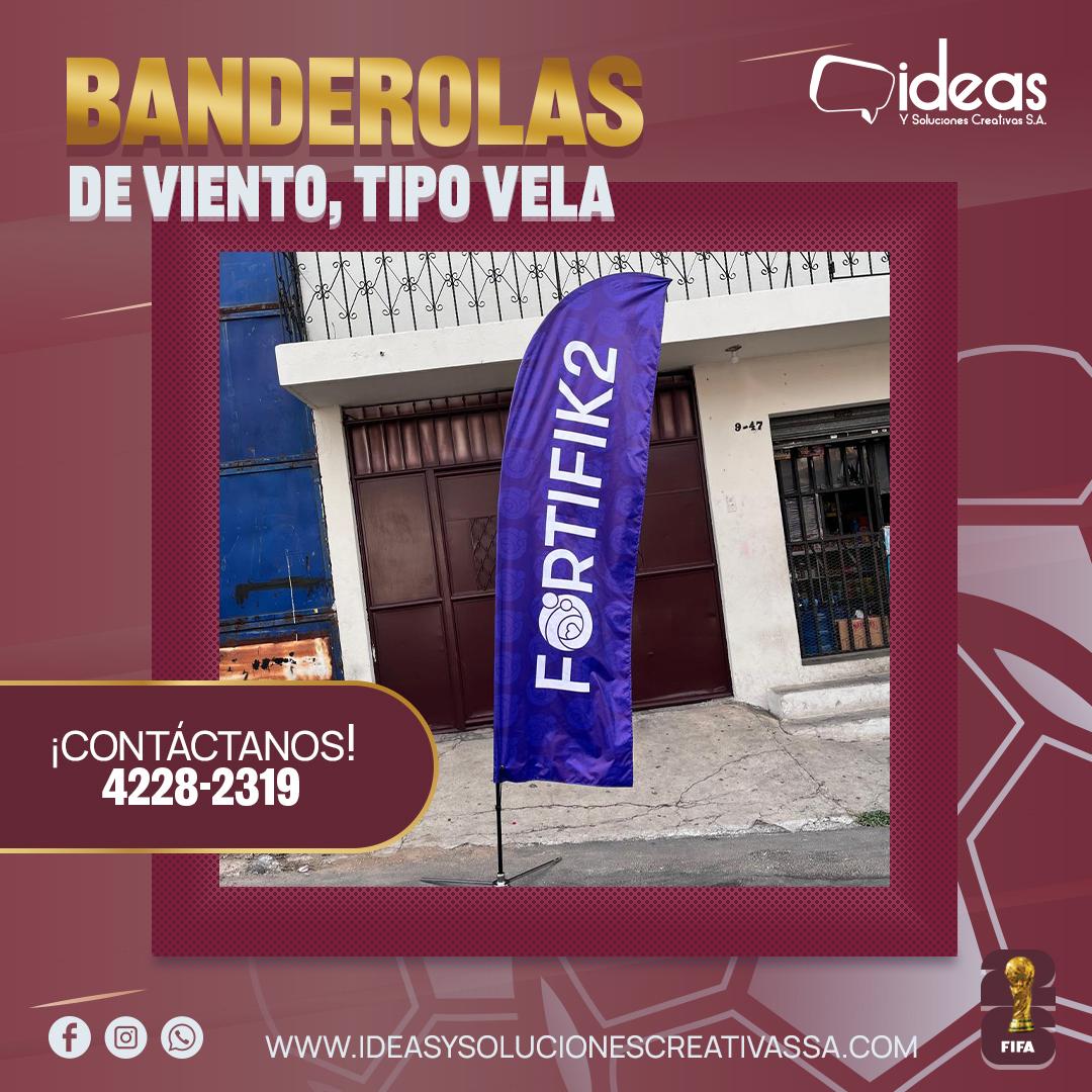 BANDEROLA TIPO PLUMA 