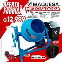 MEZCLADORA 1.5 SACOS 5.5 HP