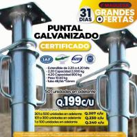 PUNTAL GALVANIZADO CERTIFICADO
