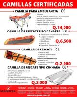 CAMILLAS DE RESCATE