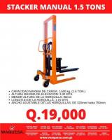 STACKER MANUAL 1.5 TONS