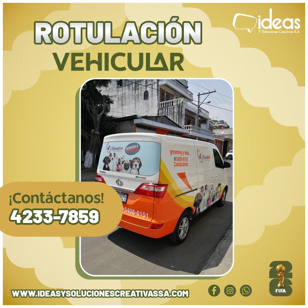 ROTULACIÓN VEHICULAR PERSONALIZADA