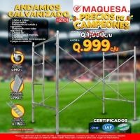 ANDAMIOS GALVANIZADOS CERTIFICADOS 
