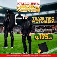 TRAJE TIPO MOTORISTA