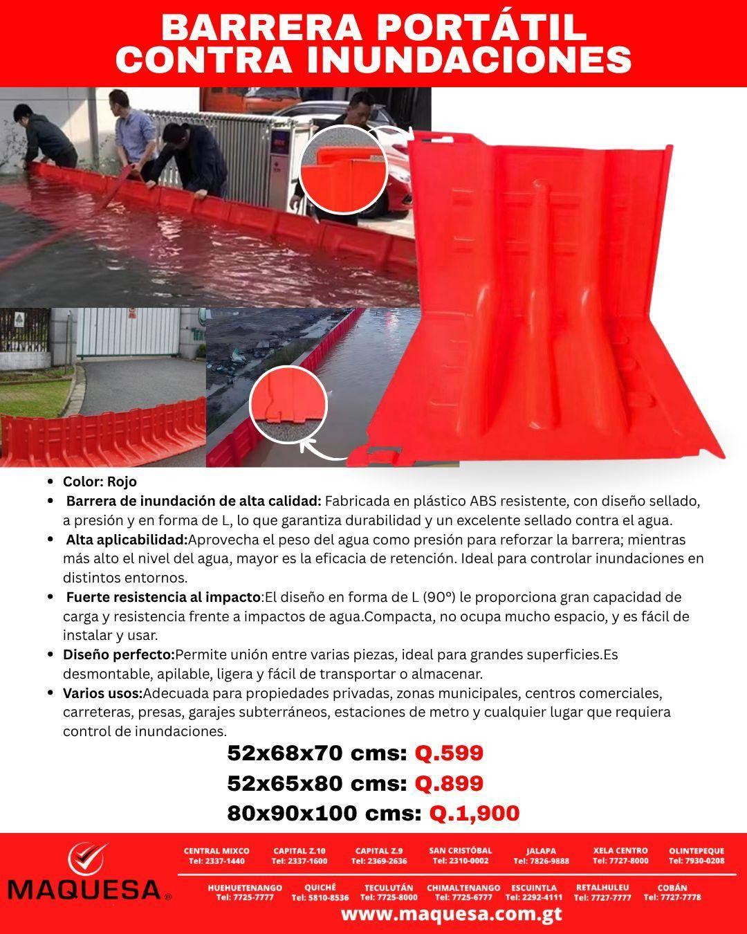 BARRERA ANTI INUNDACIONES