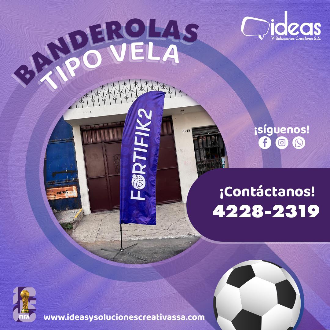 BANDEROLA TIPO VELA