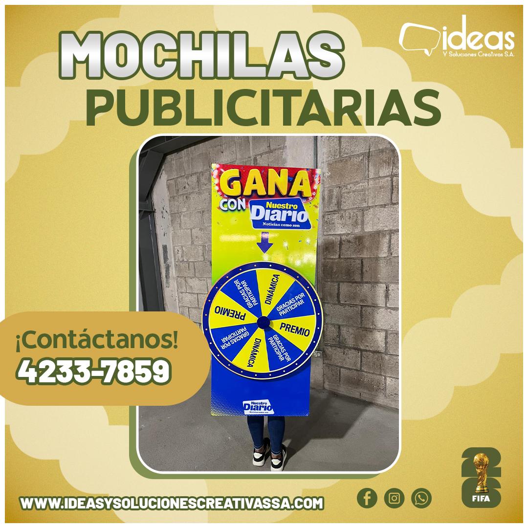 MOCHILAS PUBLICITARIAS 
