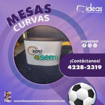 MESAS CURVAS