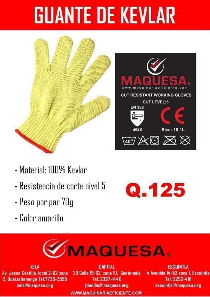 Guantes tipo KEVLAR
