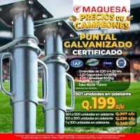 PUNTAL GALVANIZADO CERTIFICADO