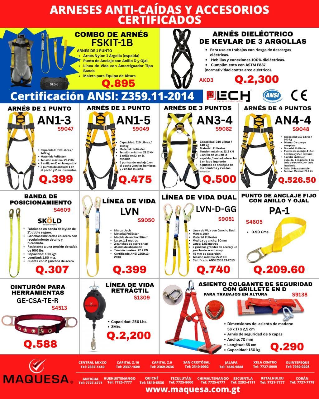 Arnes de seguridad