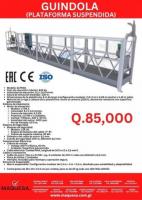 Guindola Certificada ZLP630 (Plataforma suspendida)