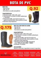  Botas PVC