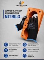 Guantes recubiertos de nitrilo