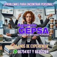 Empleadas Domésticas Garantizadas, Agencia GEPSA, 34 años