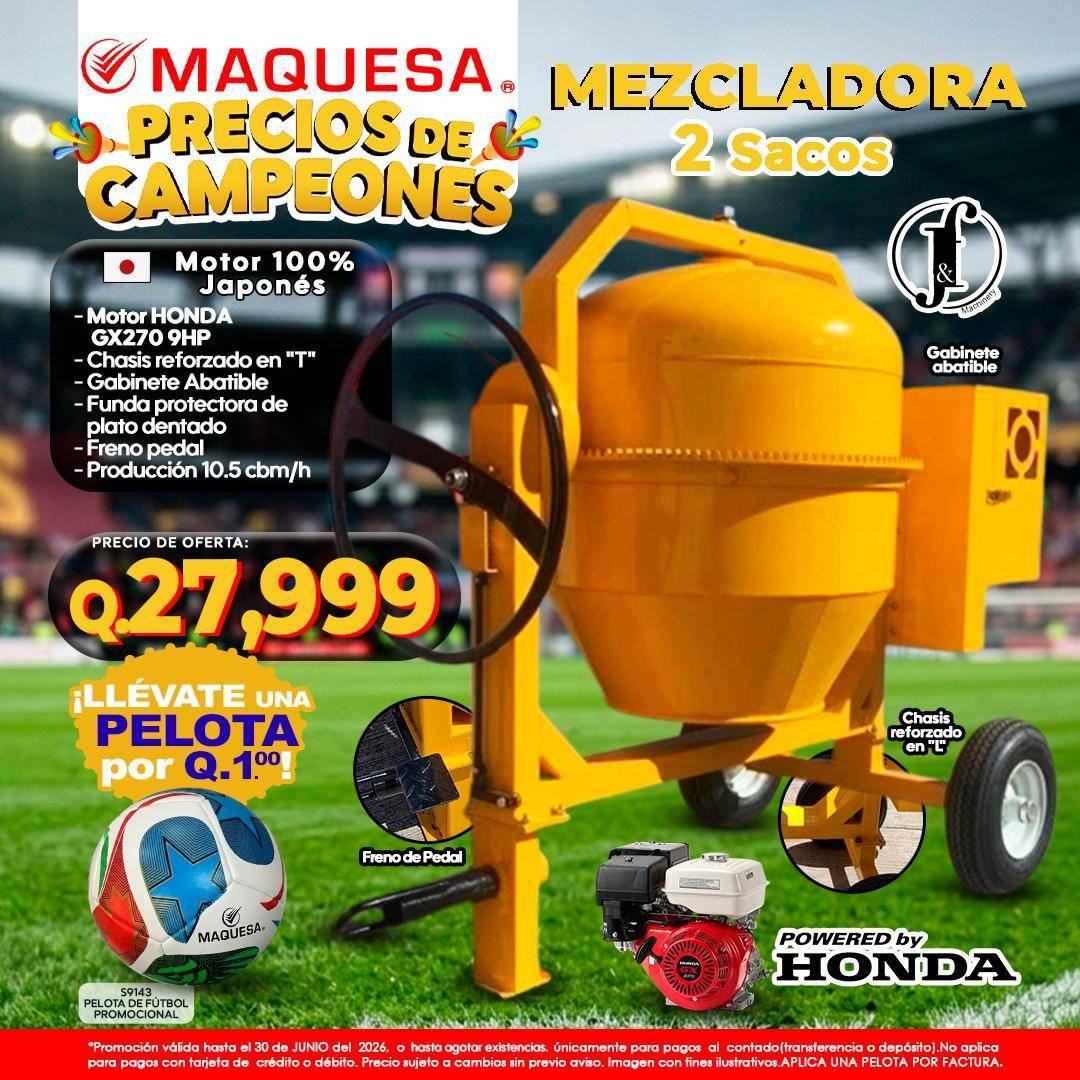 MEZCLADORAS DE CONCRETO