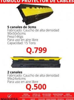  TÚMULO PROTECTOR DE CABLES MAQUESA