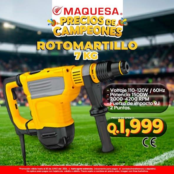 ROTOMARTILLO 7 KGS – MAQUESA