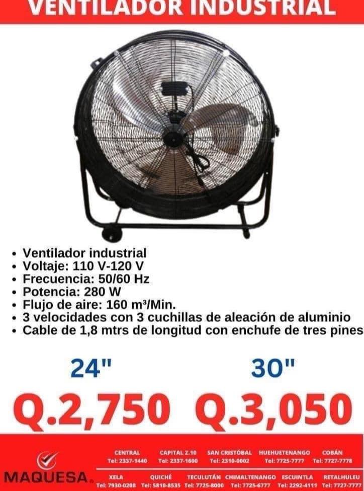  VENTILADOR INDUSTRIA MAQUESA