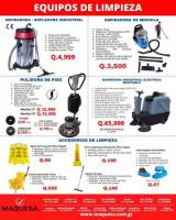 EQUIPOS DE LIMPIEZA INDUSTRIAL EN MAQUESA