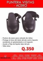 PUNTERA DE ACERO PARA VISITAS
