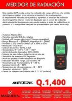 MEDIDOR DE RADIACIÓN (EMF)