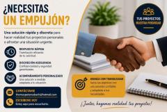 Necesitas un impulso para tus proyectos u otras necesidades?