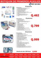 BOTIQUINES DE PRIMEROS AUXILIOS FIRST AID ONLY