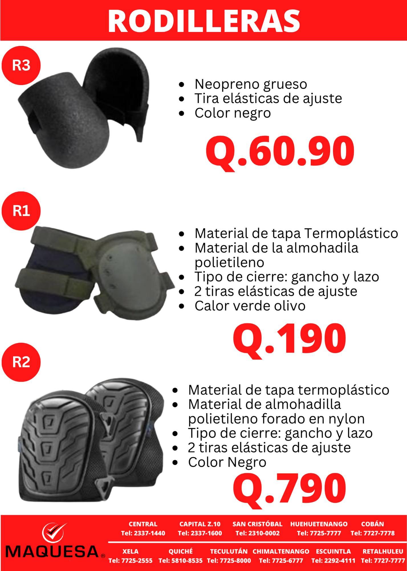 RODILLERAS PROFESIONALES MAQUESA